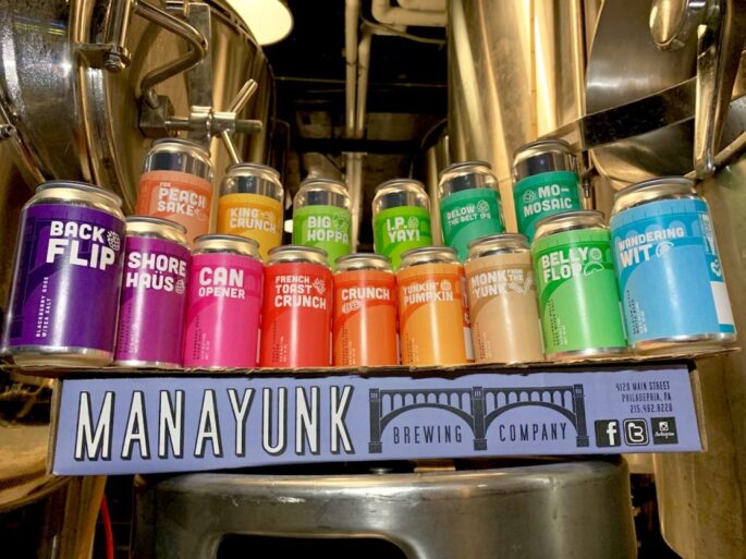 Manayunk Brewing 2019 Cans