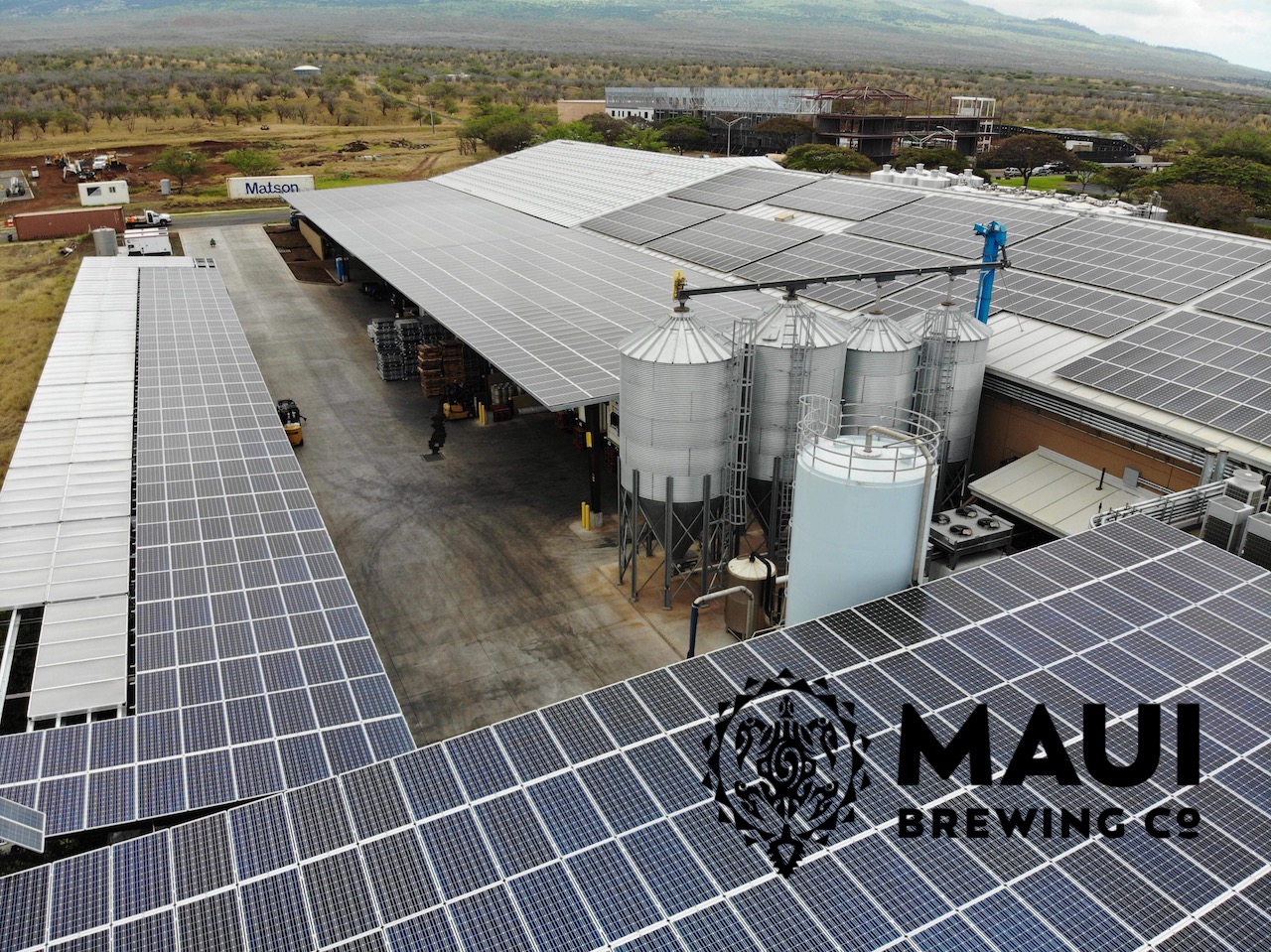 Maui Brewing Co Solar Rooftop