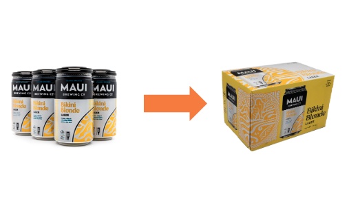 Maui Brewing Packaging