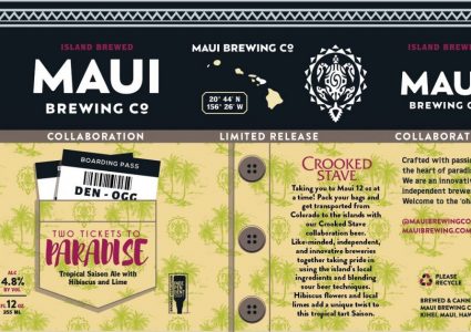 Maui Crooked Stave Two Tickets to Paradise