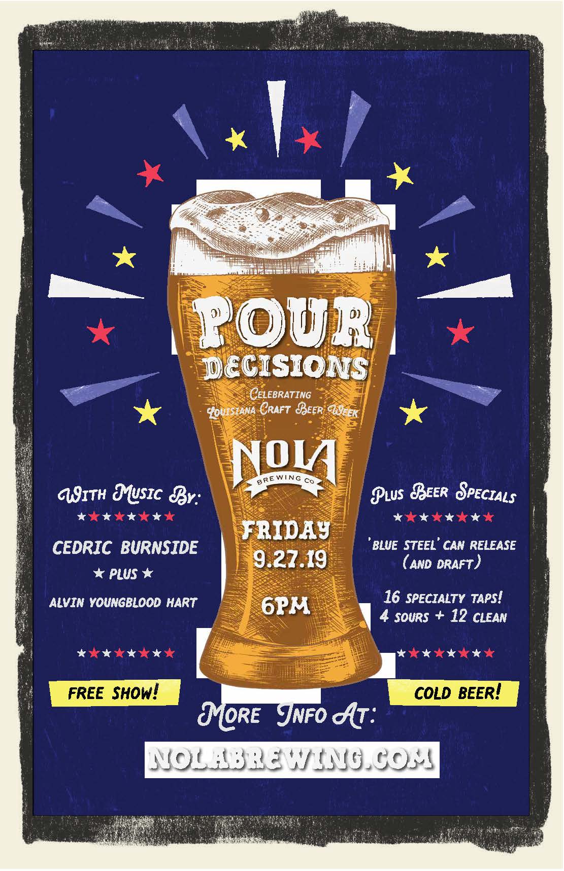 NOLA Brewing Annual "Pour Decisions" Event The Full Pint Craft Beer