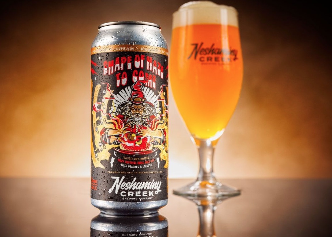 Neshaminy Creek Brewing Announces Addition of Peaches ‘n Cream Shape of Haze to Come thumbnail