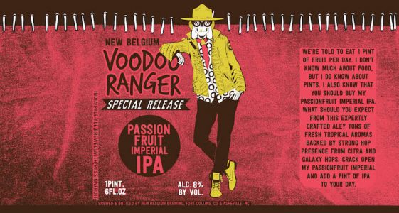 New Belgium Voodoo Ranger Passionfruit Imperial IPA