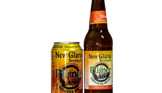 New Glarus Pilsner Bottle and Can