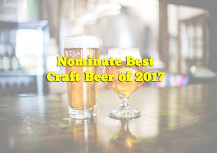 Nominate Best Craft Beer of 2017