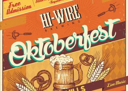 Hi-Wire Brewing - Oktoberfest Poster 2017