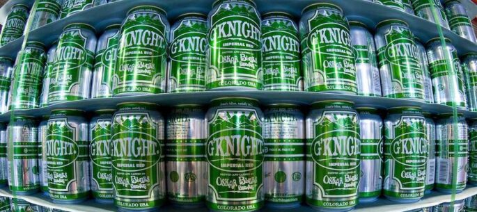 Oskar Blues GKnight Cans