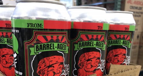 Oskar Blues Santas Beer Breath BA Stout