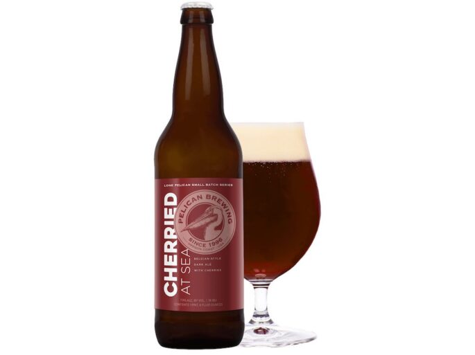 Pelican Cherried at Sea