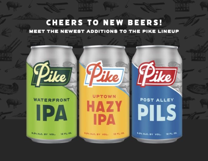 Pike Brewing 2022 Branding