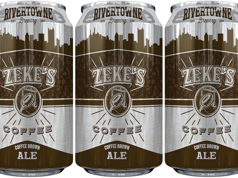 Rivertowne Brewing and Zeke's Coffee Collab On Zeke's Coffee Brown Ale