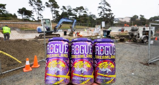Rogue Beer - Dreamland American Lager - Newport Skatepark