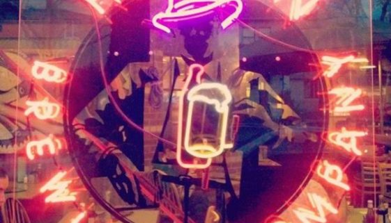 Rubicon Brewing Logo Neon