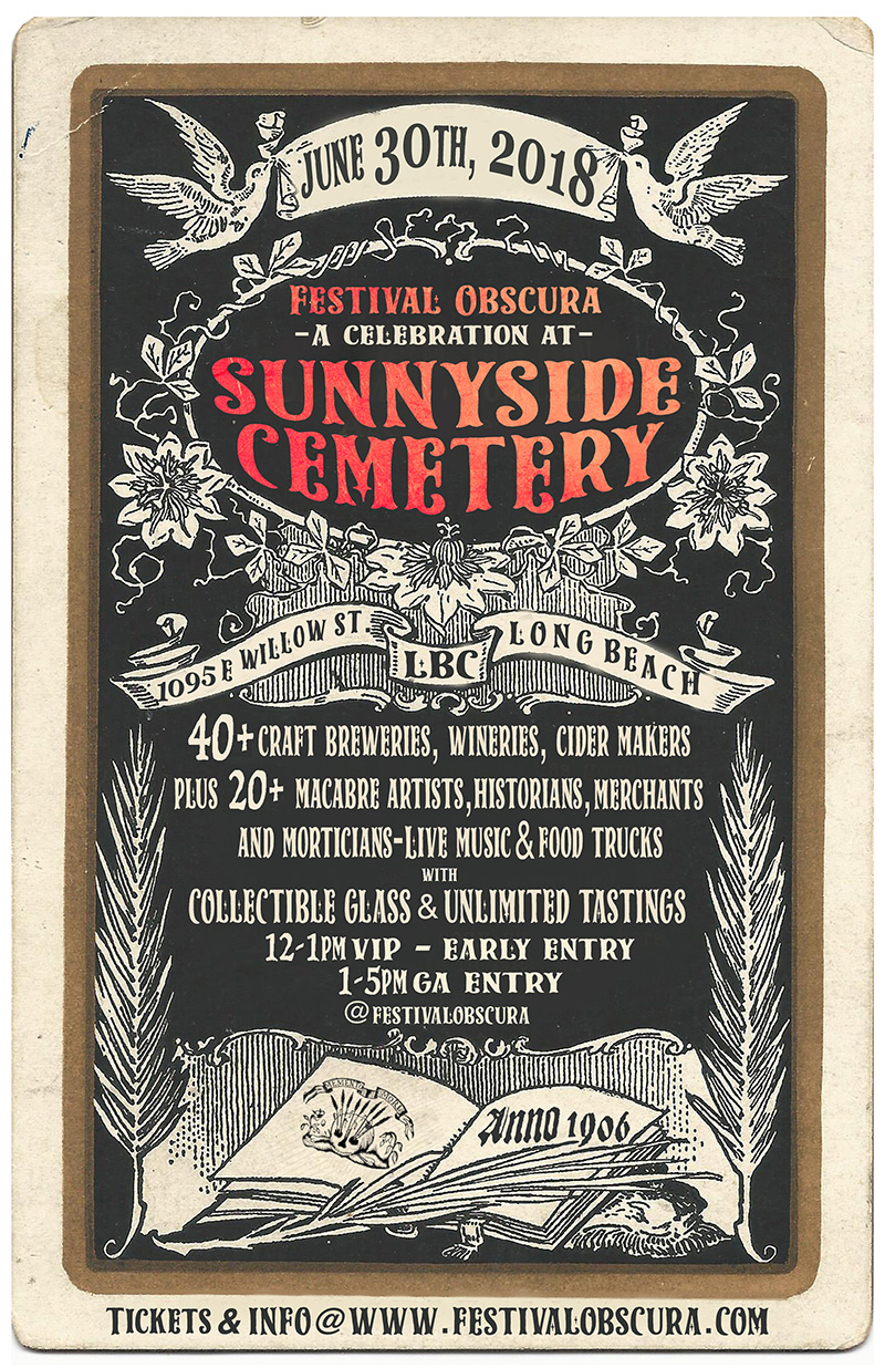 Festival Obscura - A Celebration at Sunnyside Cemetery