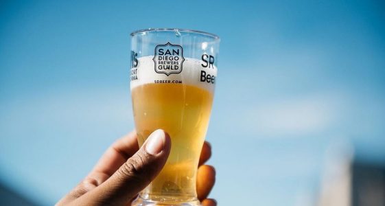 San Diego Beer Glass