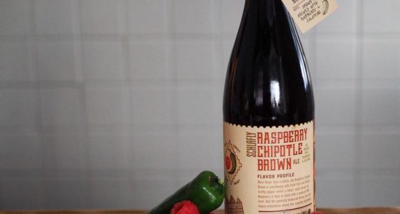 Schlafly Raspberry Chipotle Brown Ale