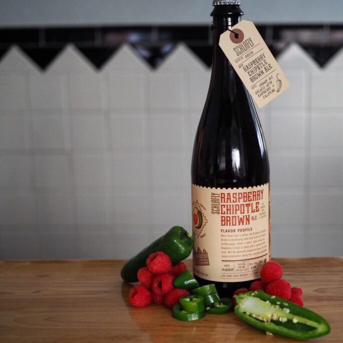 Schlafly Raspberry Chipotle Brown Ale