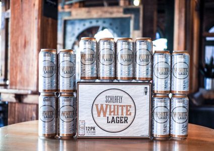 Schlafly White Lager 16 oz. can
