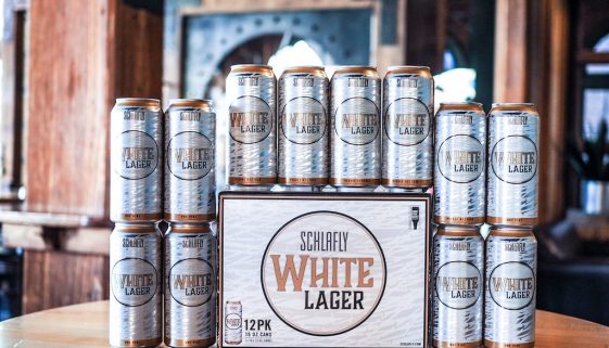 Schlafly White Lager 16 oz. can