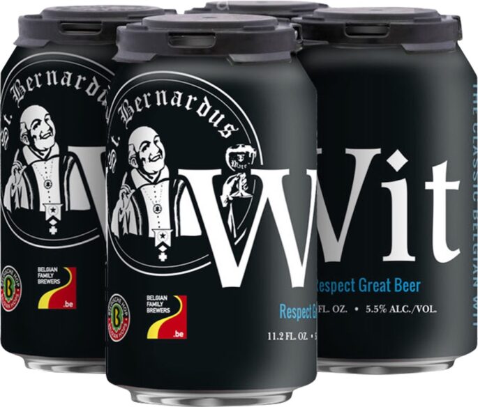 St Bernardus Wit Can