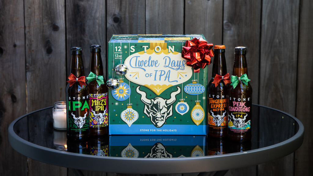 Stone Brewing Rolls Out 12 Days of IPA 12-Pack thumbnail