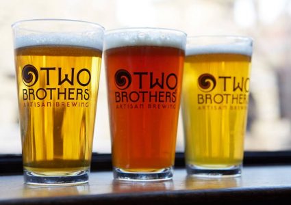 Two Brothers Brewing Glassware