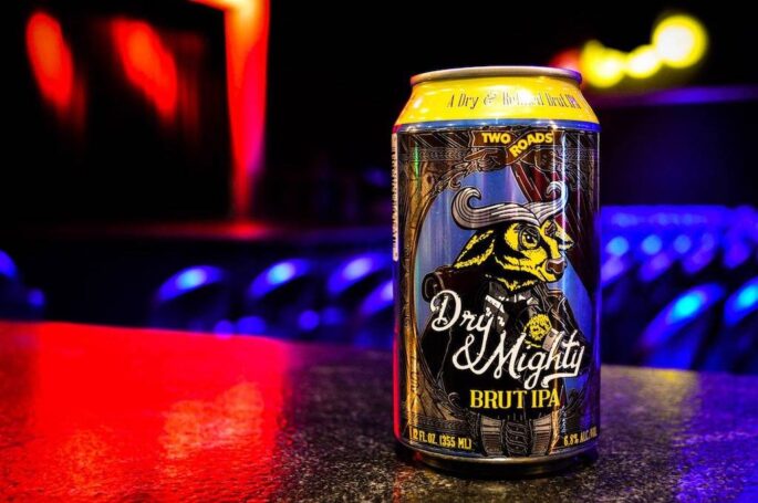 Two Roads Brewing Brut IPA Can