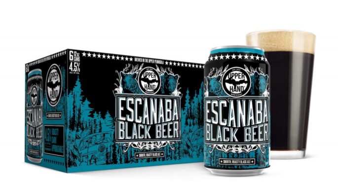 Upper Hand Escanaba Black Beer