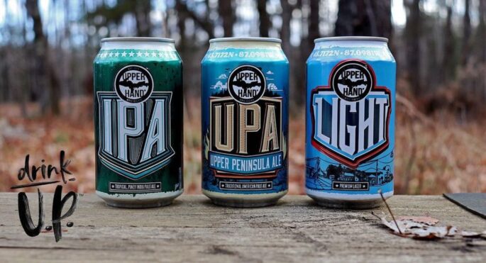 Upperhand Brewing Cans