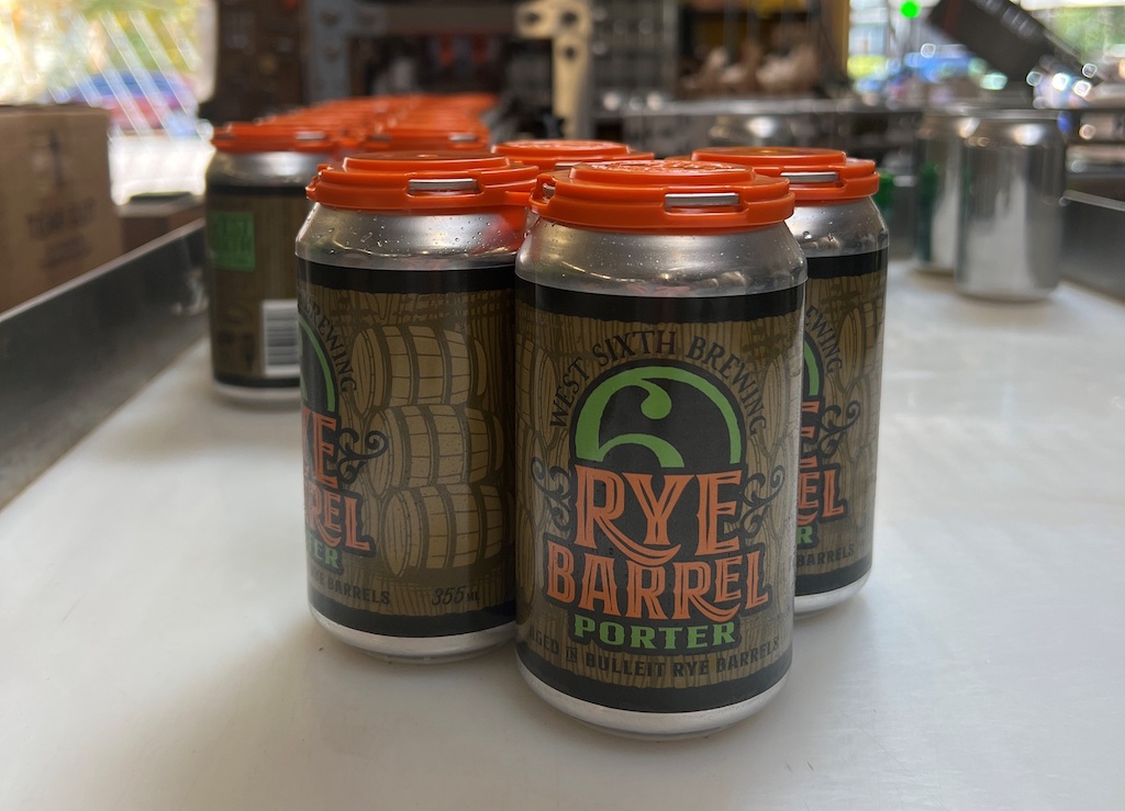 West Sixth Brewing Collabs with Bulleit Frontier Whiskey on Rye Barrel Porter thumbnail