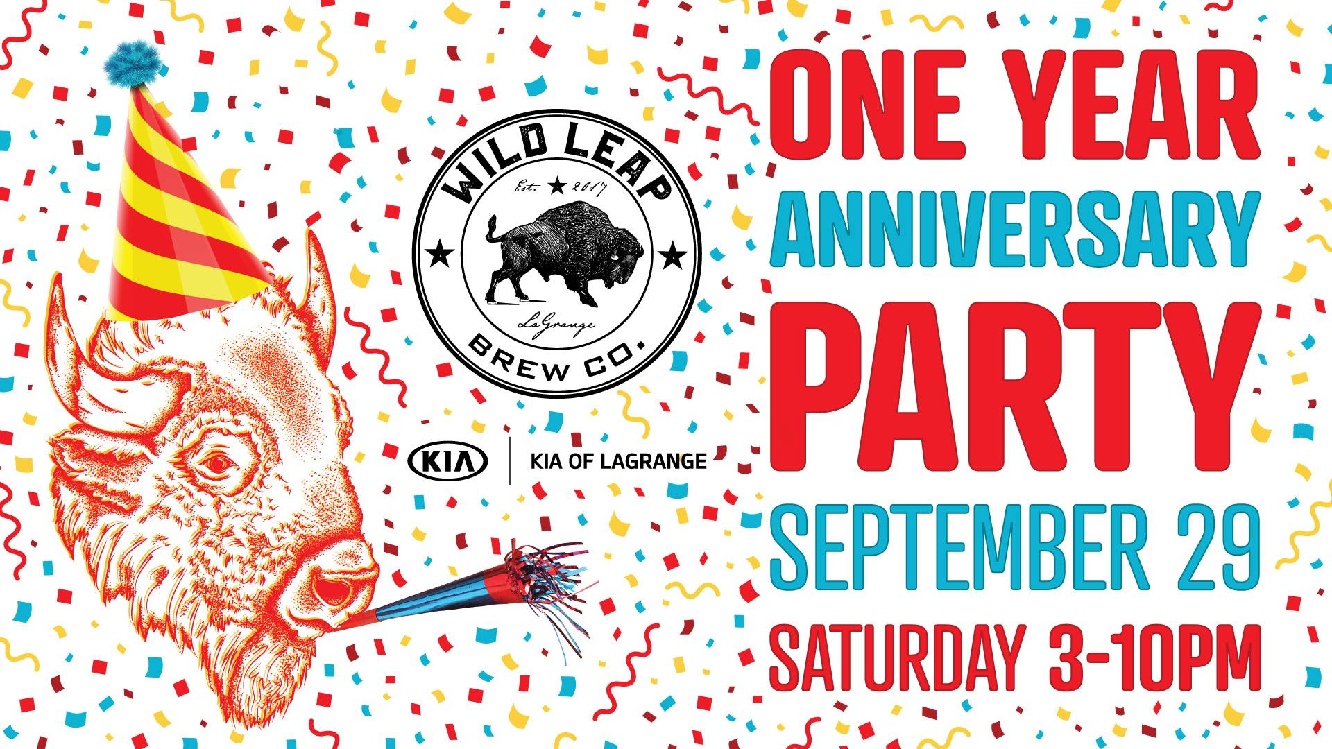 Wild Leap Brew Co. - One Year Anniversary