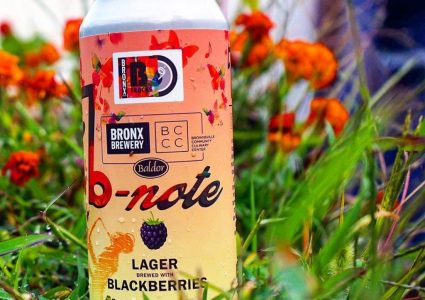 Bronx Brewery & Baldor Specialty Foods - B-Note Blackberry Lager