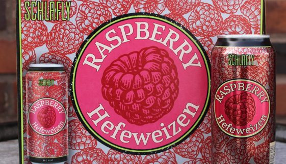 Schlafly Beer - Raspberry Hefeweizen Cans