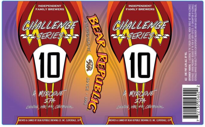 Bear Republic - Challenge Series #10 A Myrcene IPA Release