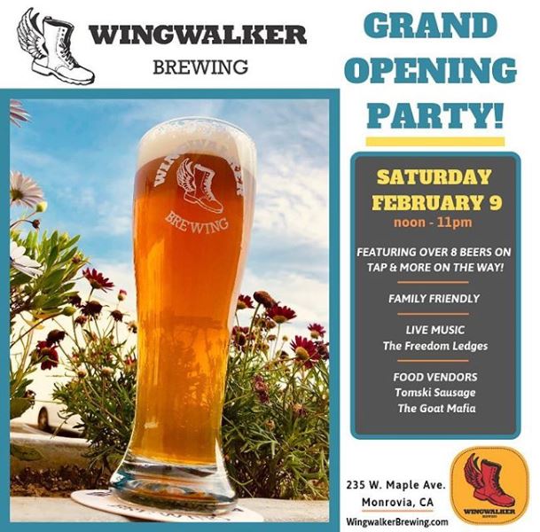 Wingwalker Brewing - Grand Opening
